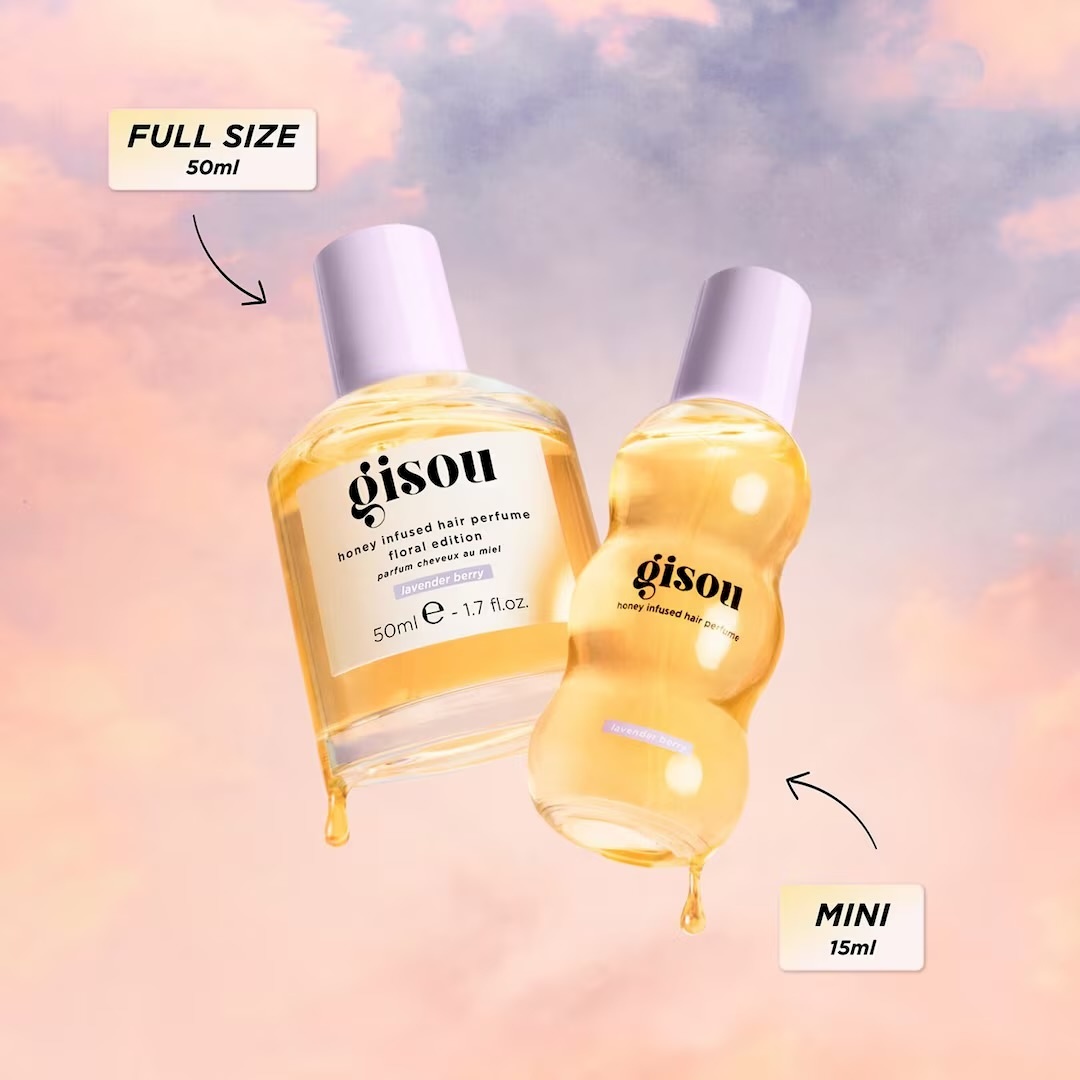 Gisou Honey Infused Hair Perfume Lavender Berry 15ml