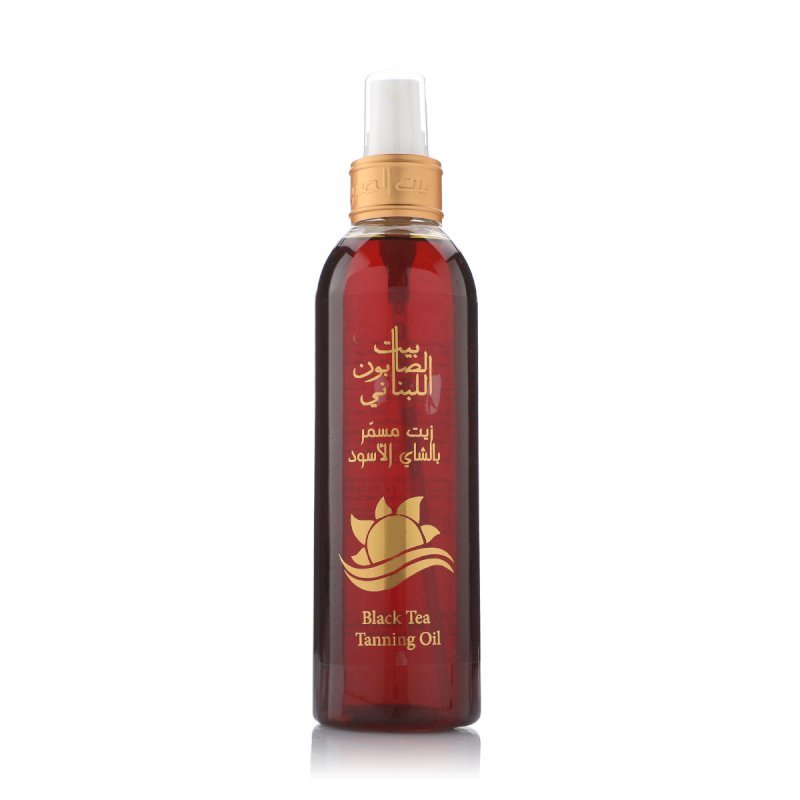 Bayt alsaboun alloubnani Black Tea Tanning Oil - 250ml