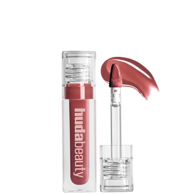 Huda beauty Faux Filler Shiny Non-Sticky Lip Gloss