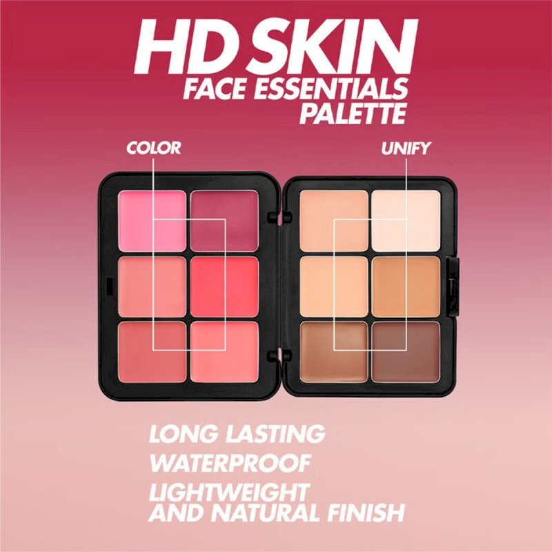 Make up for ever HD Skin Face Essentials Palette - 12 Shades
