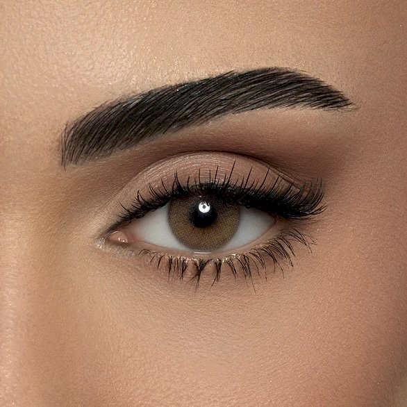 Amara monthly plano contact lenses - pure hazel