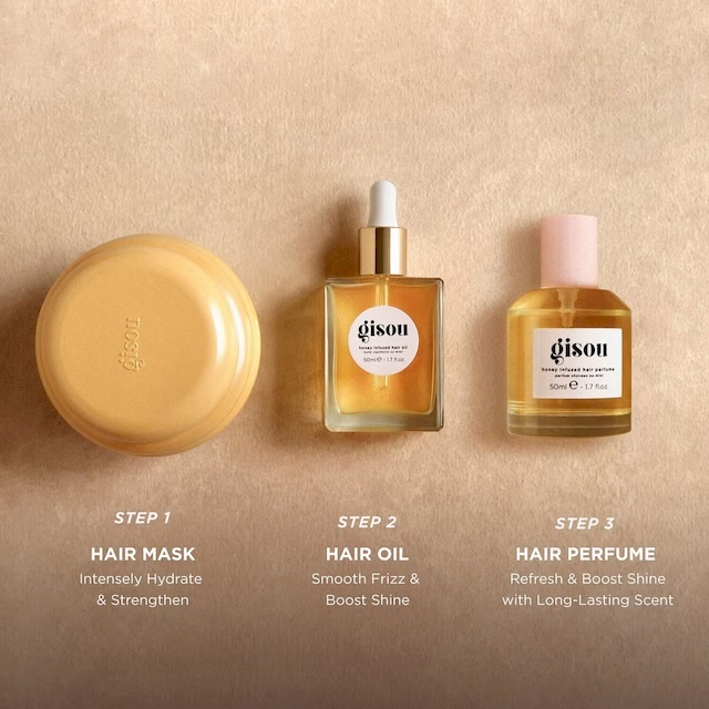 gisou honey infused hair oil 50ml