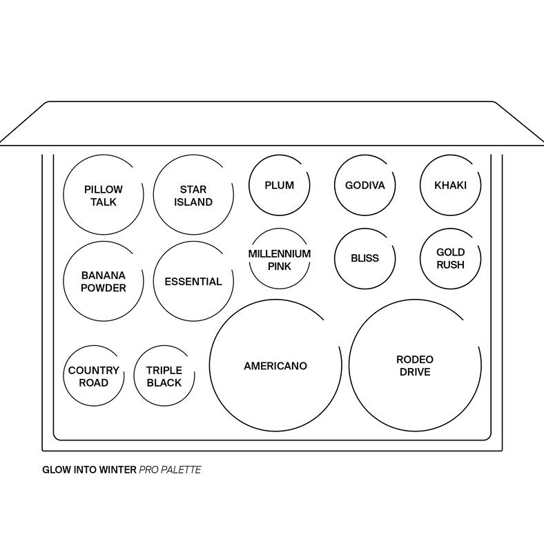 Ofra Pro Face Palette - Glow Into Winter