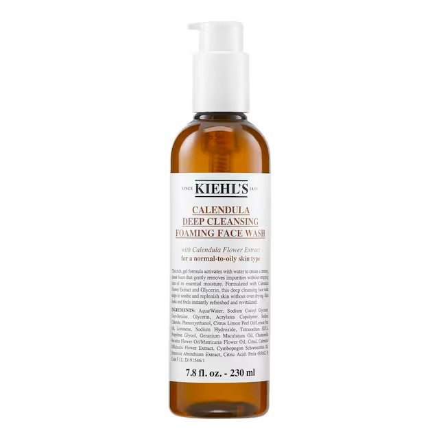 Kiehls Calendula Deep Cleansing Foaming Face Wash 230ml