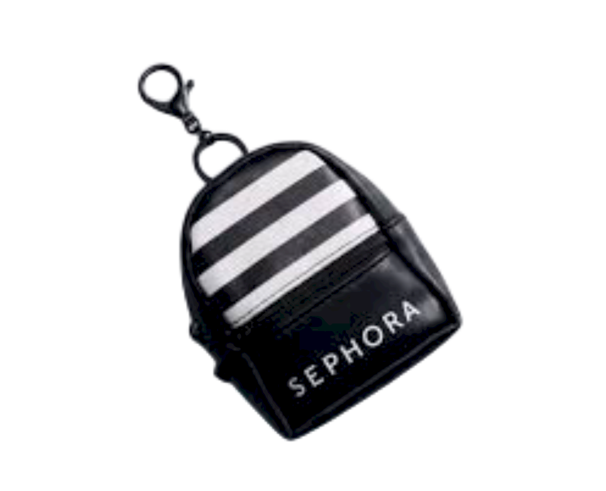 Sephora backpack keychain 791329