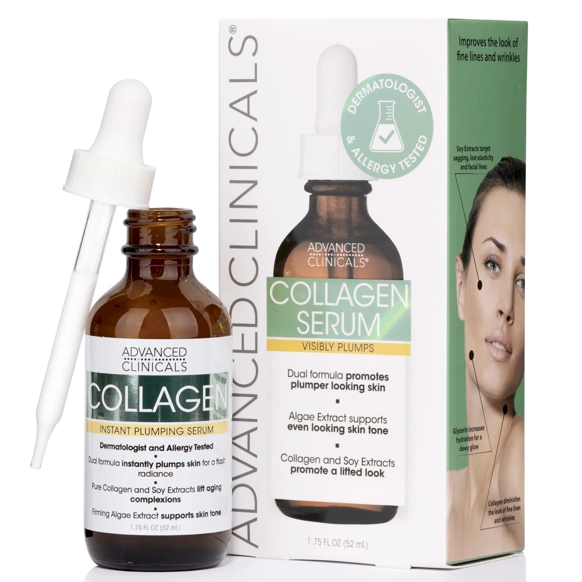 Advanced clinicals Collagen Serum Instant Plumping (52 ml)