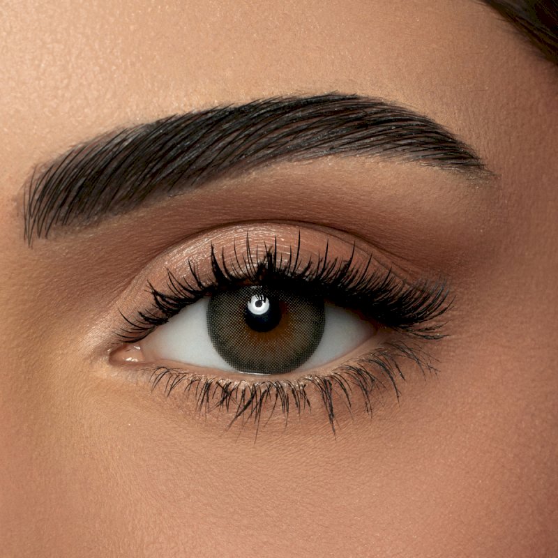 Amara monthly plano contact lenses - crocodile green