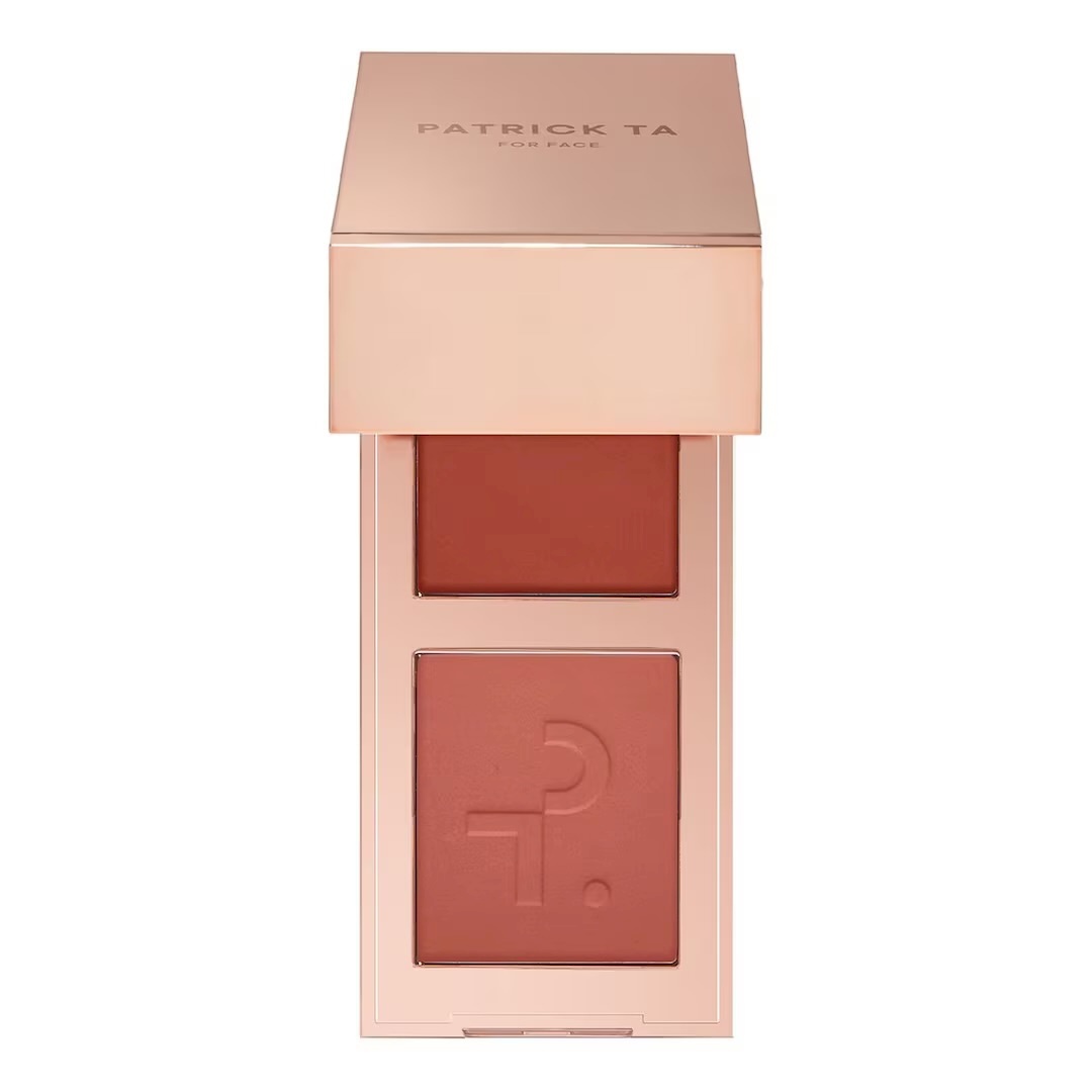 Patrick ta mini major headlines double take creme and powder blush do