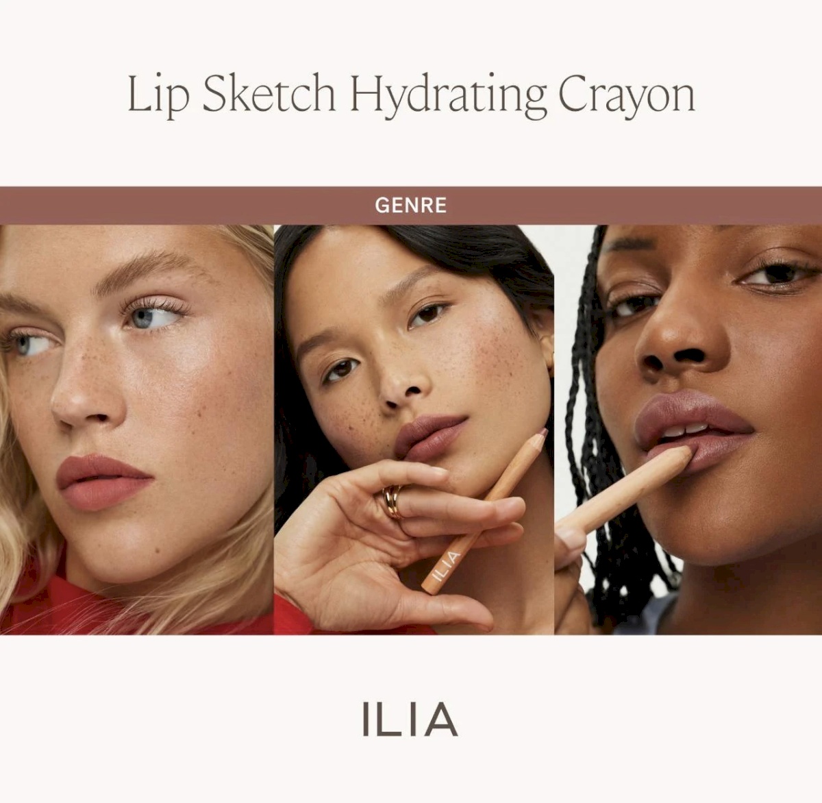 Ilia lip sketch hydrsting crayon mini size