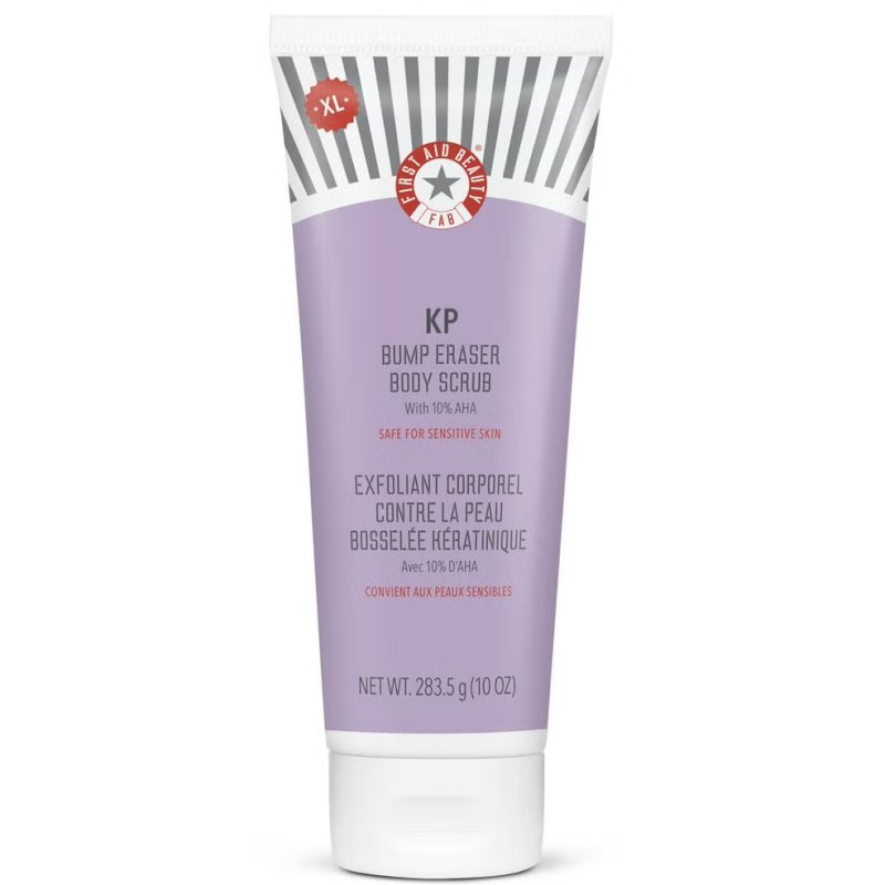 first aid kp bump eraser body scrub