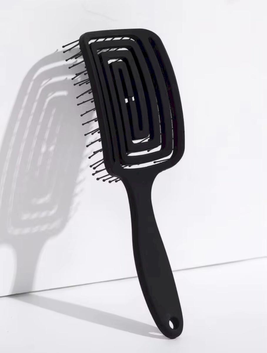 Massage comb - black