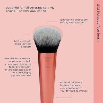 Real techniques instapop face brush 202