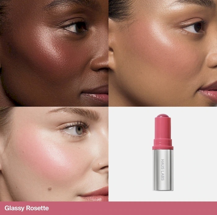 Haus labs Color Fuse Glassy Blush Balm Stick