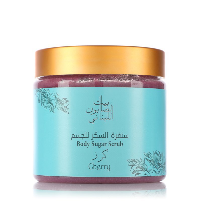 Bayt alsaboun alloubnani Cherry body Sugar Scrub 500g