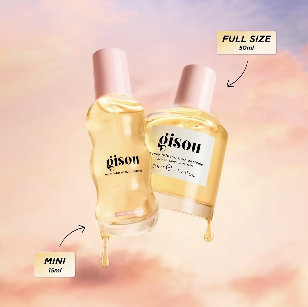 Gisou Honey Infused Hair Perfume - Wildflower Honey 15ml