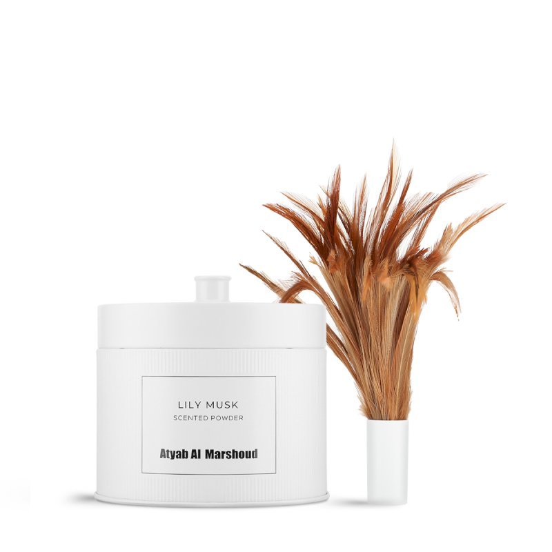 Atyab al marshoud lily musk body powder