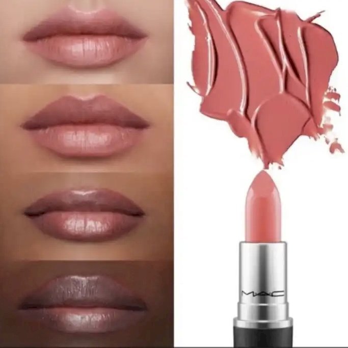 Mac luster lipstick (see sheer)
