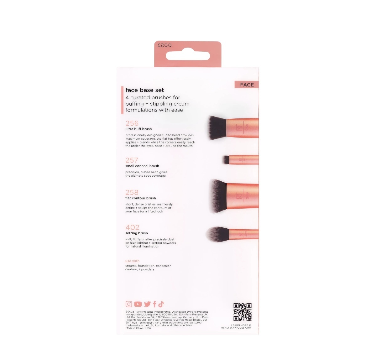 Real technique face base set 4pc
