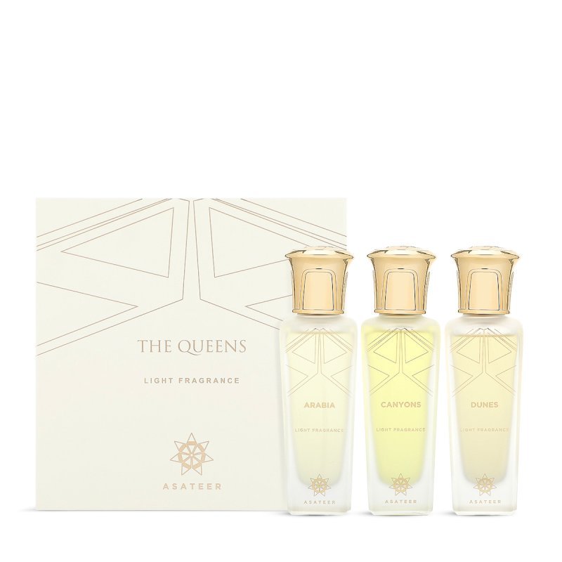 Asateer The Queens Light Fragrance Set - 3 pcs