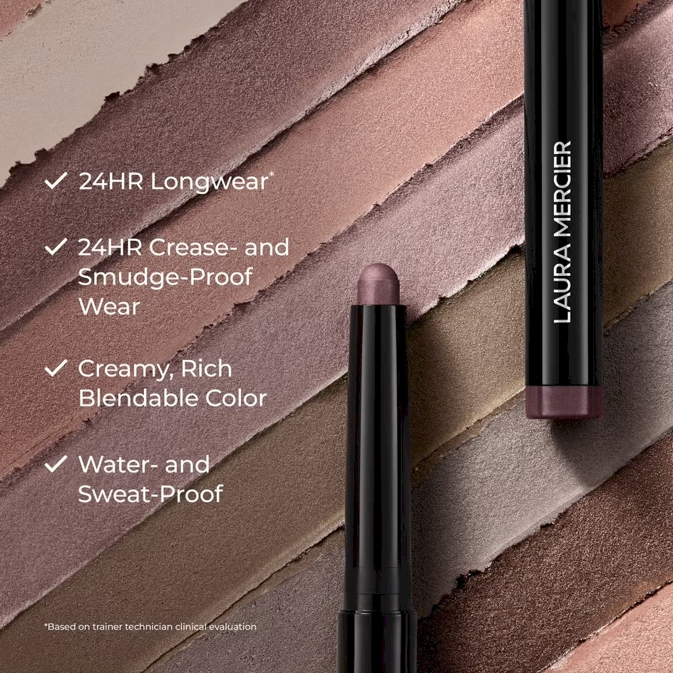 Laura mercier mini Size Caviar Stick Eye Shadow Shimmer - Rosegold 0.5g
