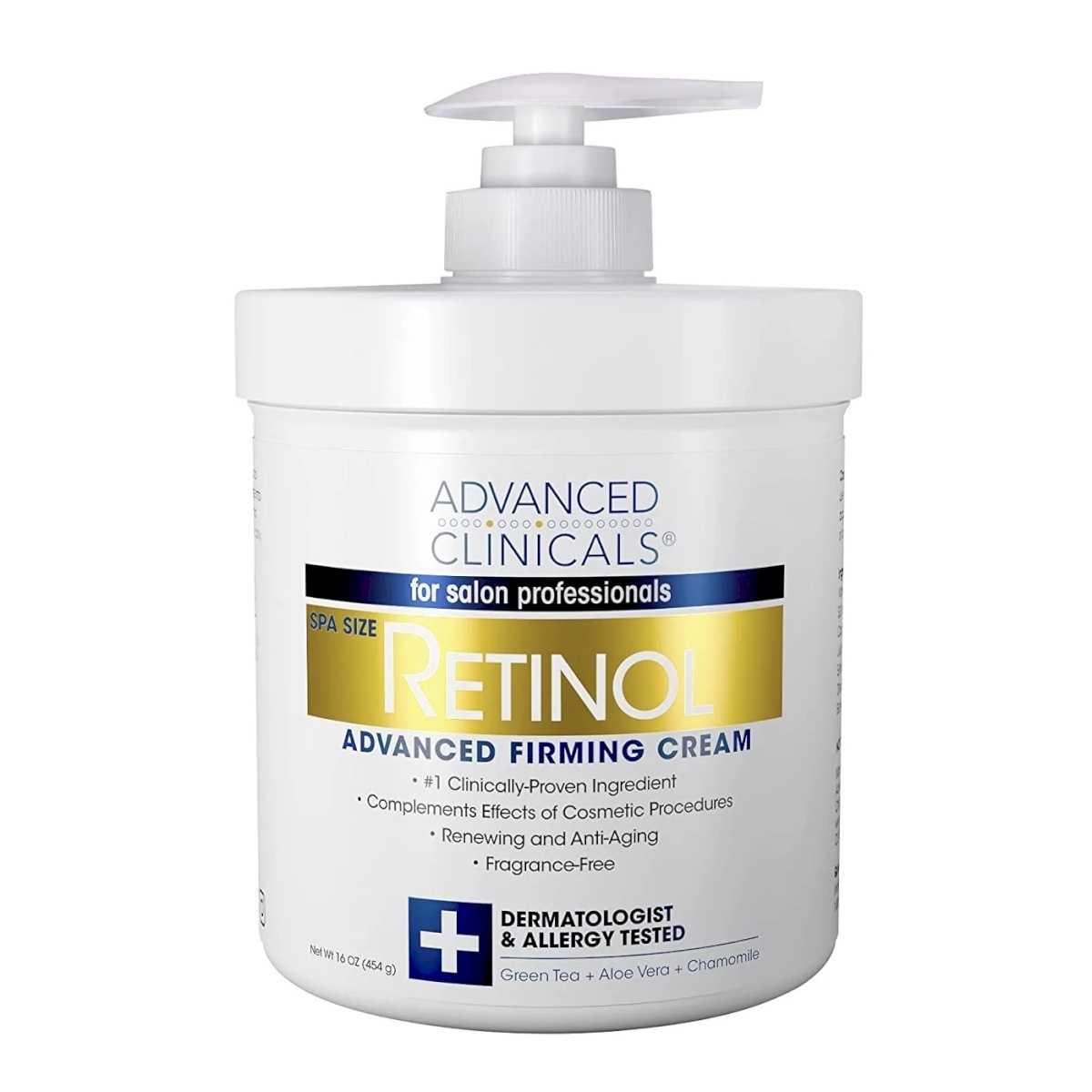 Advanced clinincals Retinol, Advanced Firming Cream (454 g)
