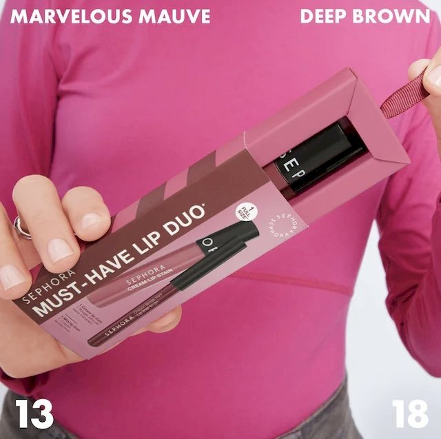 sephora must have lip duo - nude