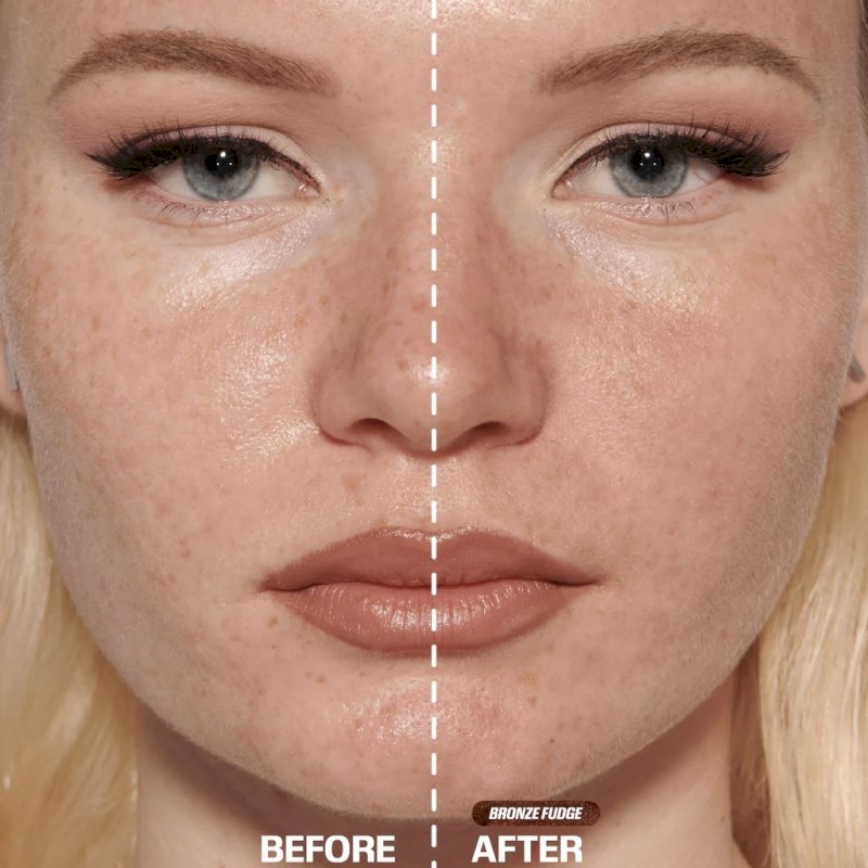 huda beauty easy blur primer bronze fudge