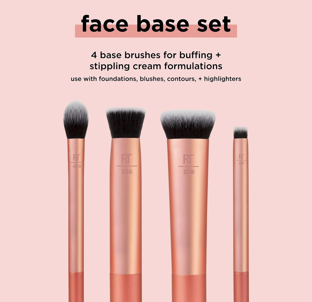 Real technique face base set 4pc