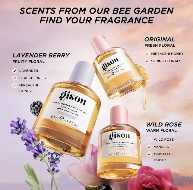 gisou infused hair serum perfume 50ml