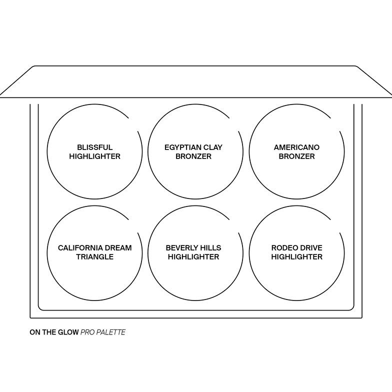 Ofra Pro Palette - On The Glow