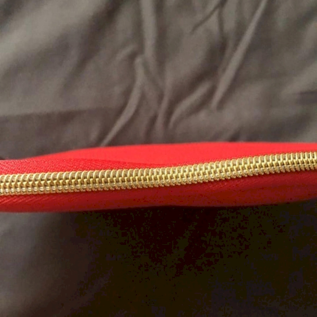 Tarte red lips makeup bag