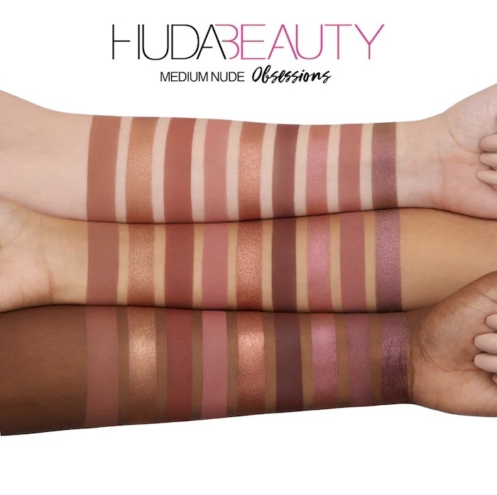 Huda beauty Medium nude obessions Eyeshadow Palette