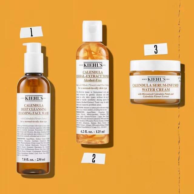 Kiehls Calendula Deep Cleansing Foaming Face Wash 230ml
