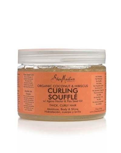 Shea moisture MOISTURIZE & CURL DEFINE Coconut & Hibiscus Curling Gel Souffle 326g