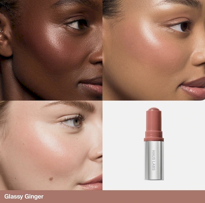 Haus labs Color Fuse Glassy Blush Balm Stick