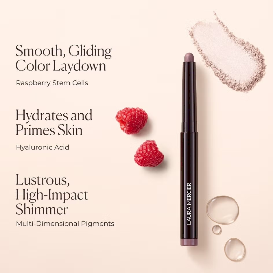 Laura mercier mini Size Caviar Stick Eye Shadow Shimmer - Rosegold 0.5g