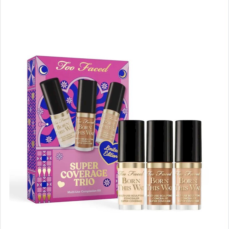 Too faced Super Coverage Trio: Multi-Use Complexion Kit