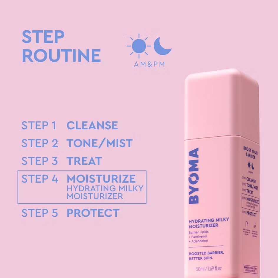 Byoma Hydrating Milky Moisturiser 50ml