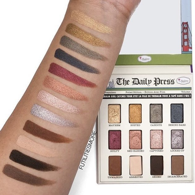 The balm folid again eyeshadow palette