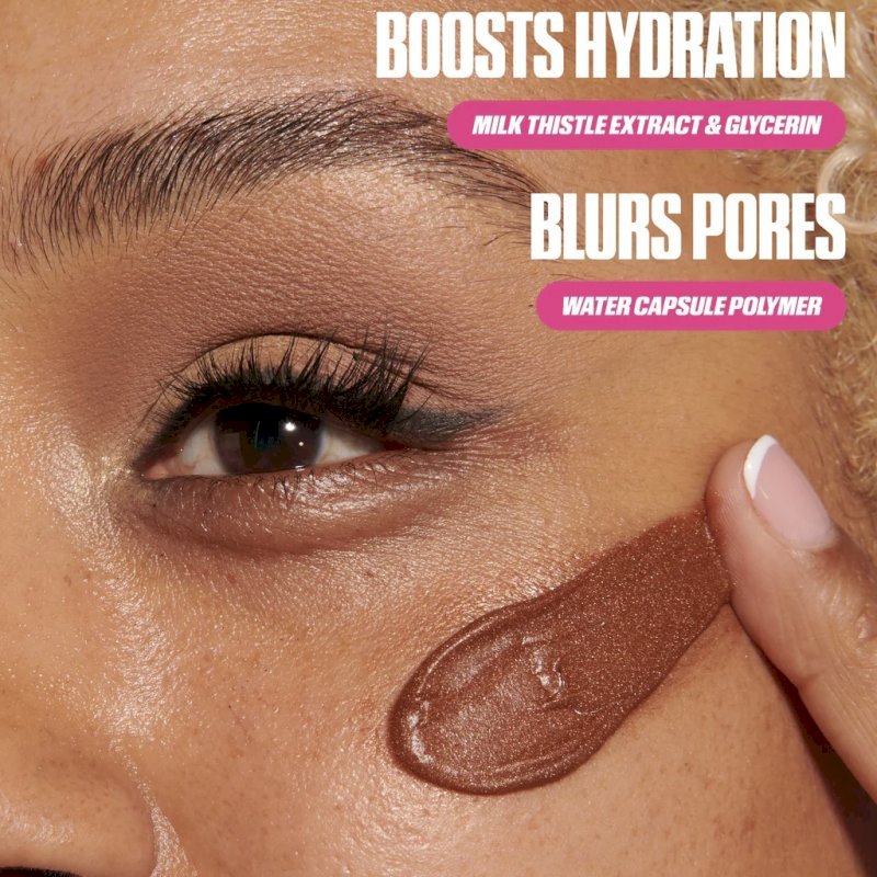 huda beauty easy blur primer bronze fudge