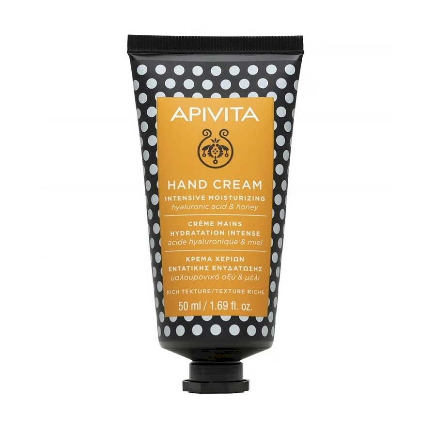 Apivita hand cream intensive moisturizing with hyaluronic acid & honey 50ml