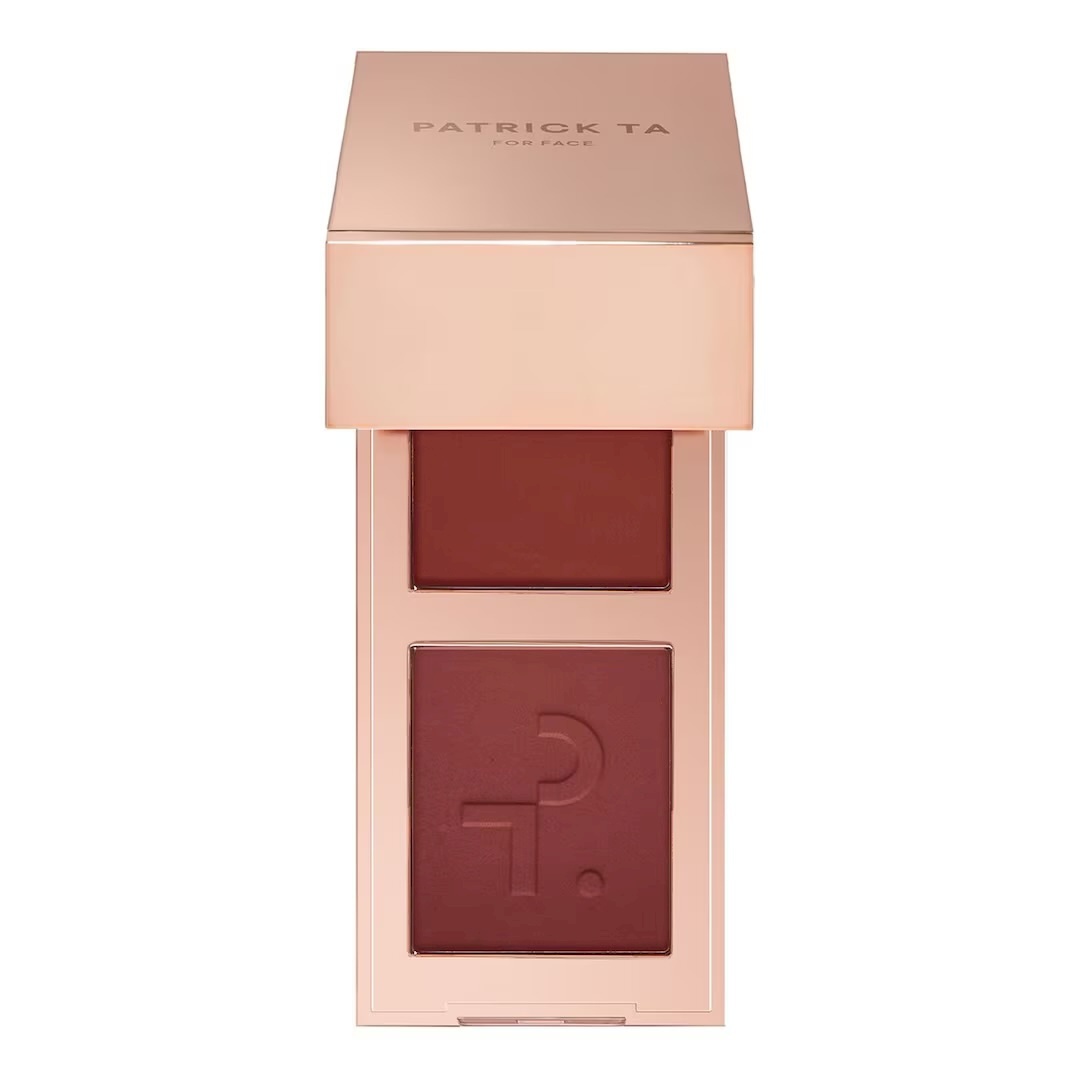 Patrick ta mini major headlines double take creme and powder blush do