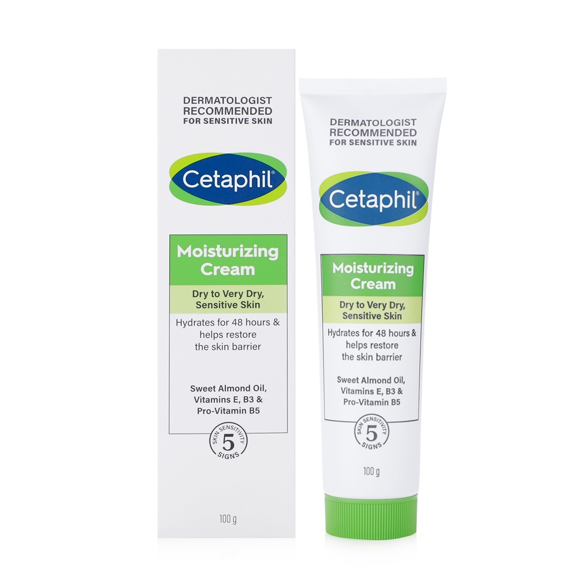 Cetaphil Moisturizing Cream Dry to Very Dry, Sensitive 100g