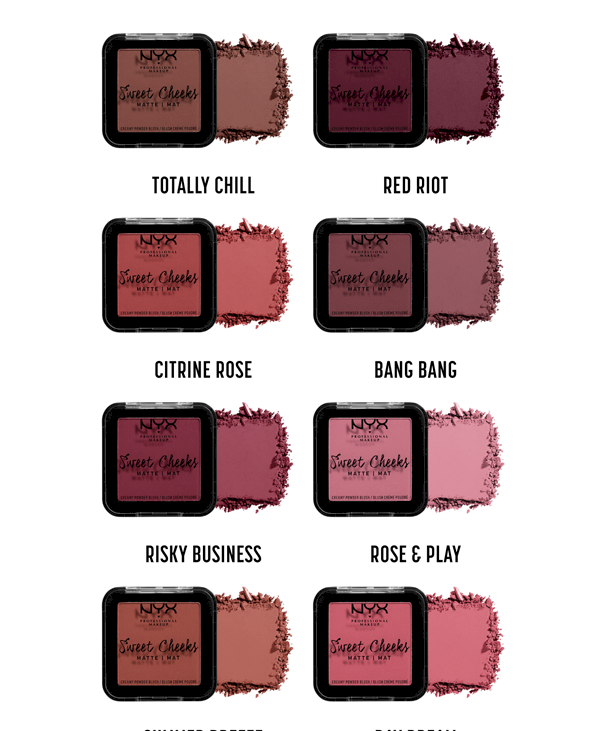 Nyx SWEET CHEEKS CREAMY POWDER BLUSH MATTE
