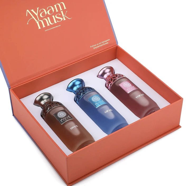Ayaam Mini Musk Collection Perfume Set - 3 Pcs
