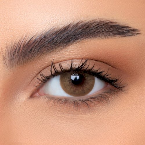 Lensse me half yearly contact lens -latte