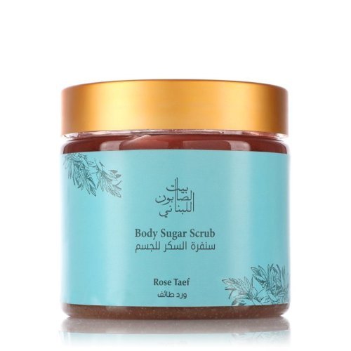 Bayt alsaboun alloubnani Rose Taef Body Sugar Scrub - 500g