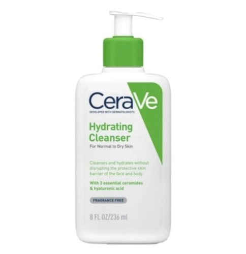 Cerave Hydrating Facial Cleanser for normal &dry skin (236 ml)