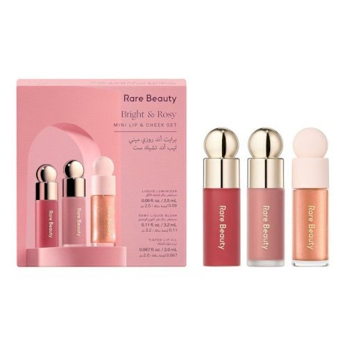 Rare beauty Bright & Rosy Mini Lip And Cheek Set