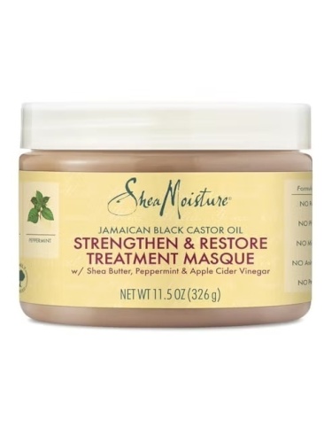 Shea moisture JAMAICAN BLACK CASTOR OIL STRENGTHEN & RESTORE TREATMENT MASQUE 326g